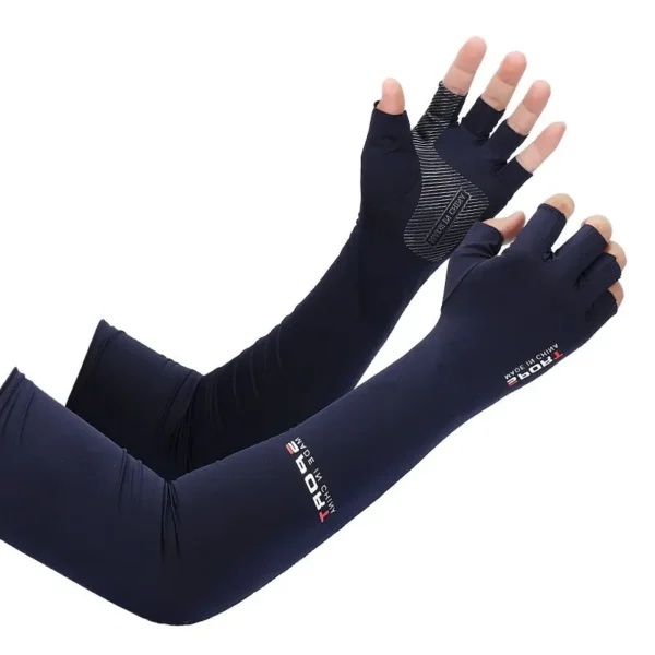 Protetor Solar Manguitos/Luva Antiderrapante CycleGuard-UV Para Verão - Imagem 9