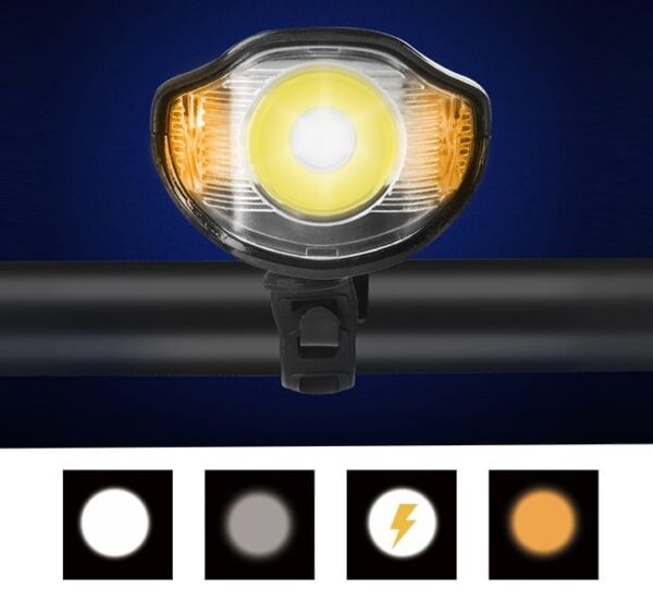 Kit Farol, Buzina e Velocímetro RideAlert 3X1 Recarregável - Imagem 6