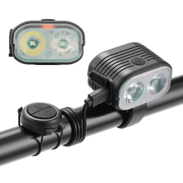 Farol Com Buzina De Segurança GuardianLight-Horn Recarregável