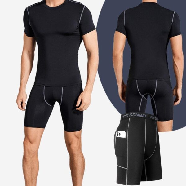 Bermuda Masculina Compressão PowerPedal-Combat - Imagem 10
