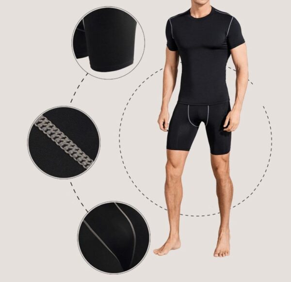 Bermuda Masculina Compressão PowerPedal-Combat - Imagem 8