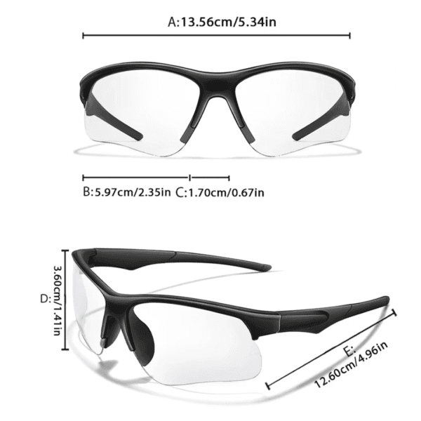 Óculos de Ciclismo LR-B VortexGuard Fotocromático - Imagem 8