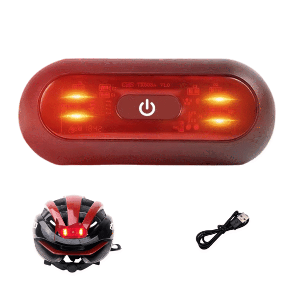 LED Capacete BikeLume-Four
