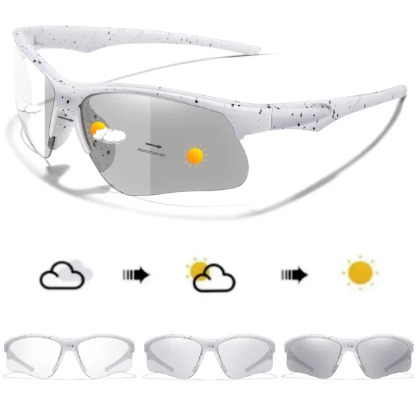 Óculos de Ciclismo LR-B VortexGuard Fotocromático - Imagem 3